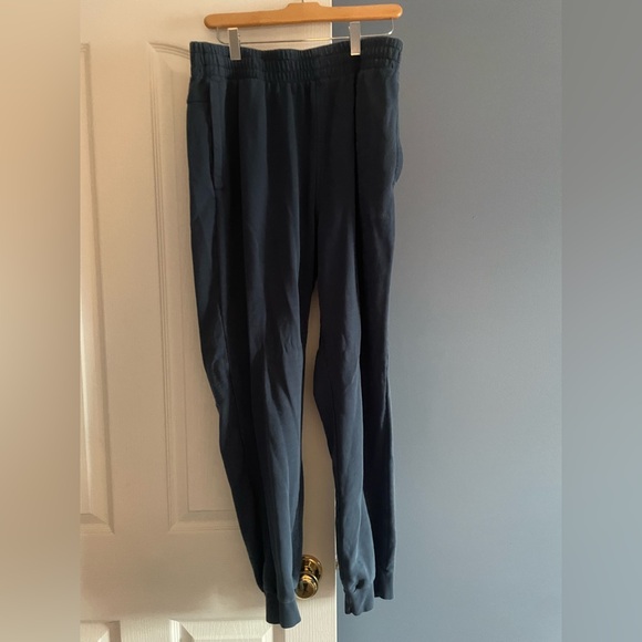 Navy Adidas Sweatpantst - Picture 1 of 4